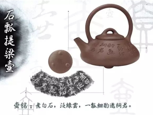 老紫砂壺曼生十八式圖解，曼生18式的具體樣式圖及名稱