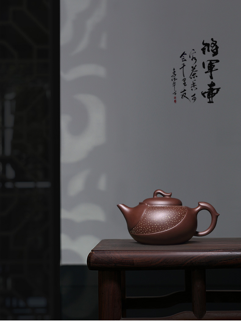 將軍壺紫砂壺，雅韻精美紫砂壺